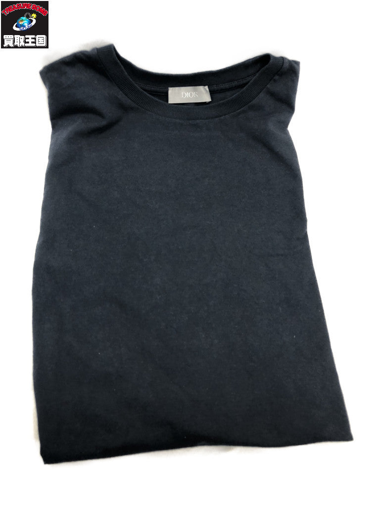 Dior HOMME 19ss ﾚｲﾔｰﾄﾞｵﾌﾞﾘｰｸTee 紺 XS