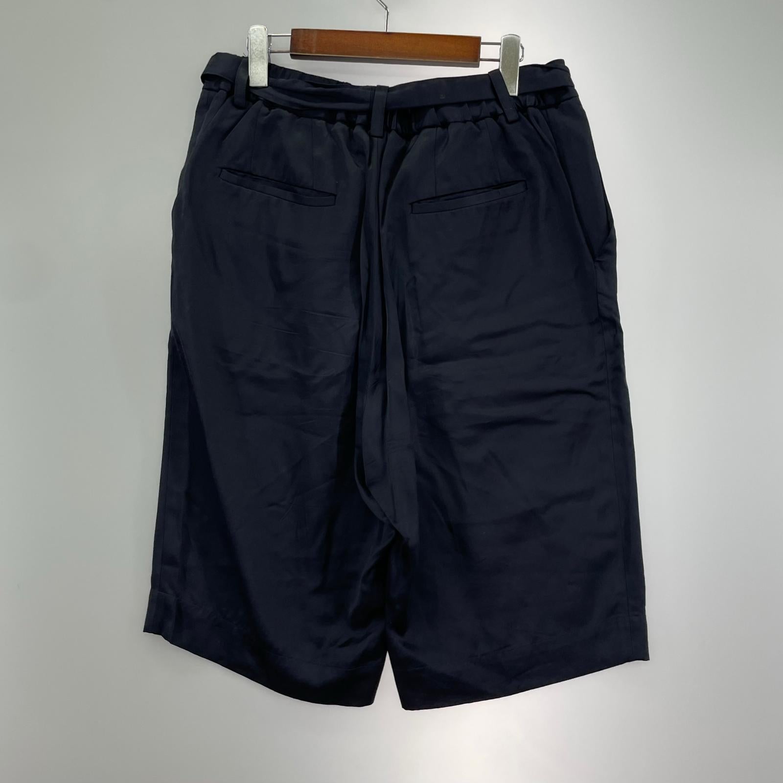 ショートパンツ MAISON FLANEUR ショートパンツ 44 ネイビー 44 ネイビー
