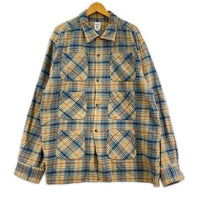 長袖シャツ 6 Pocket Shirt -Twill Plaid L L