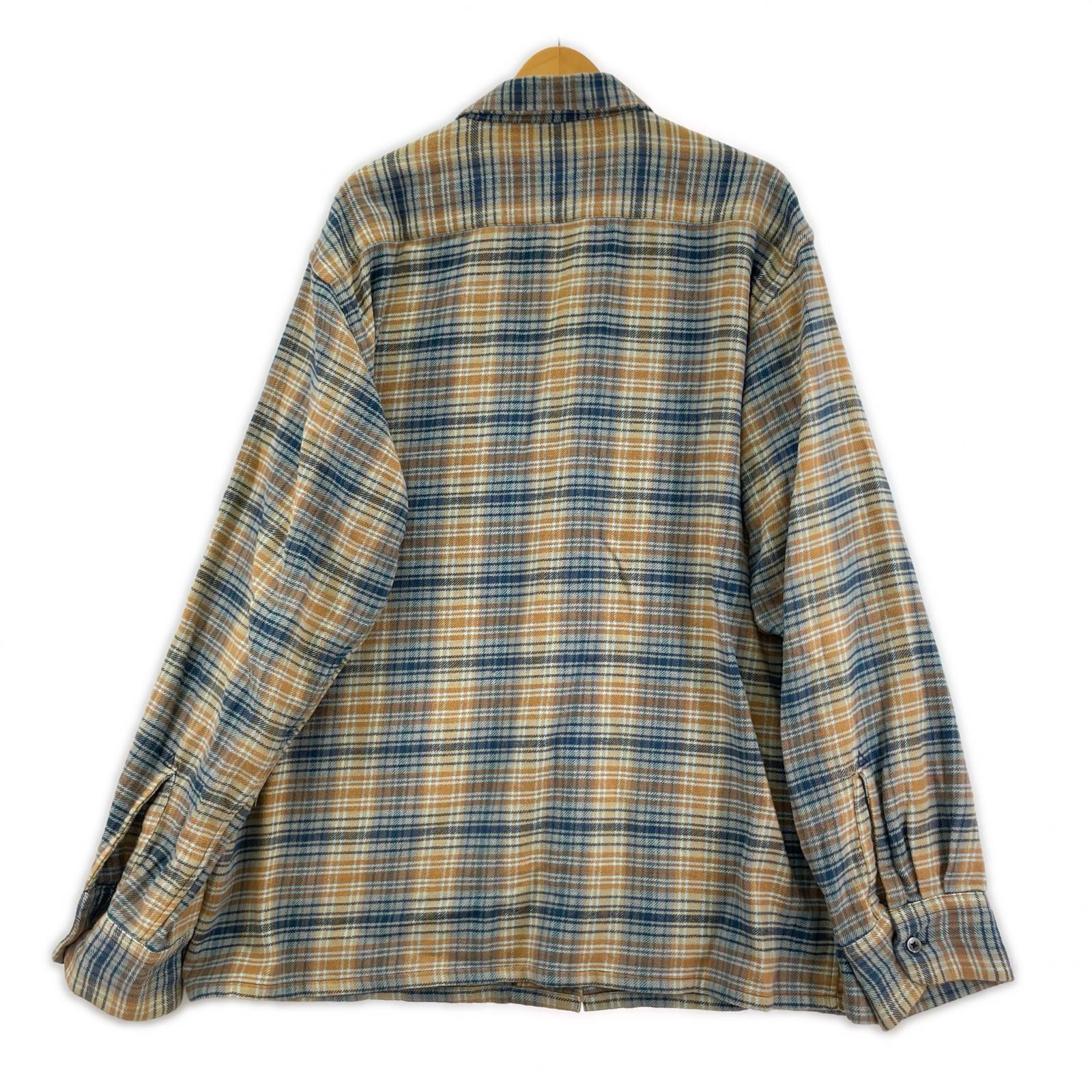 長袖シャツ 6 Pocket Shirt -Twill Plaid L L