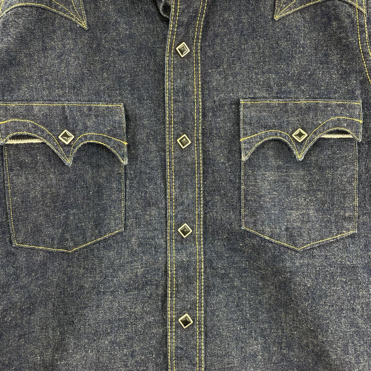 長袖シャツ SAMURAI JEANS ﾃﾞﾆﾑｳｴｽﾀﾝｼｬﾂ SWD-L01 (S) S ネイビー