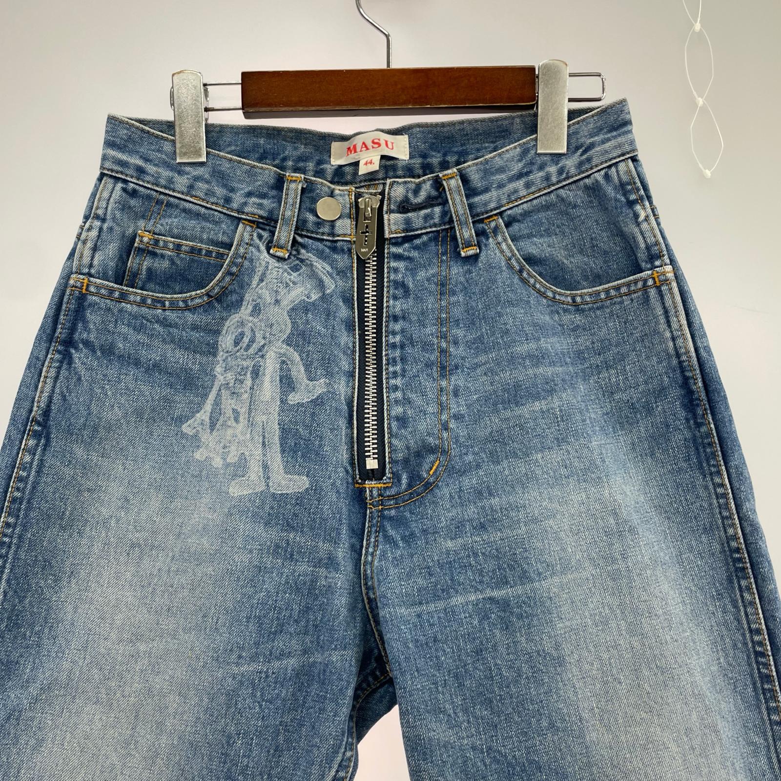 デニムパンツ "MASUBOYS" STRAIGHT JEANS (44) 44 ブルー