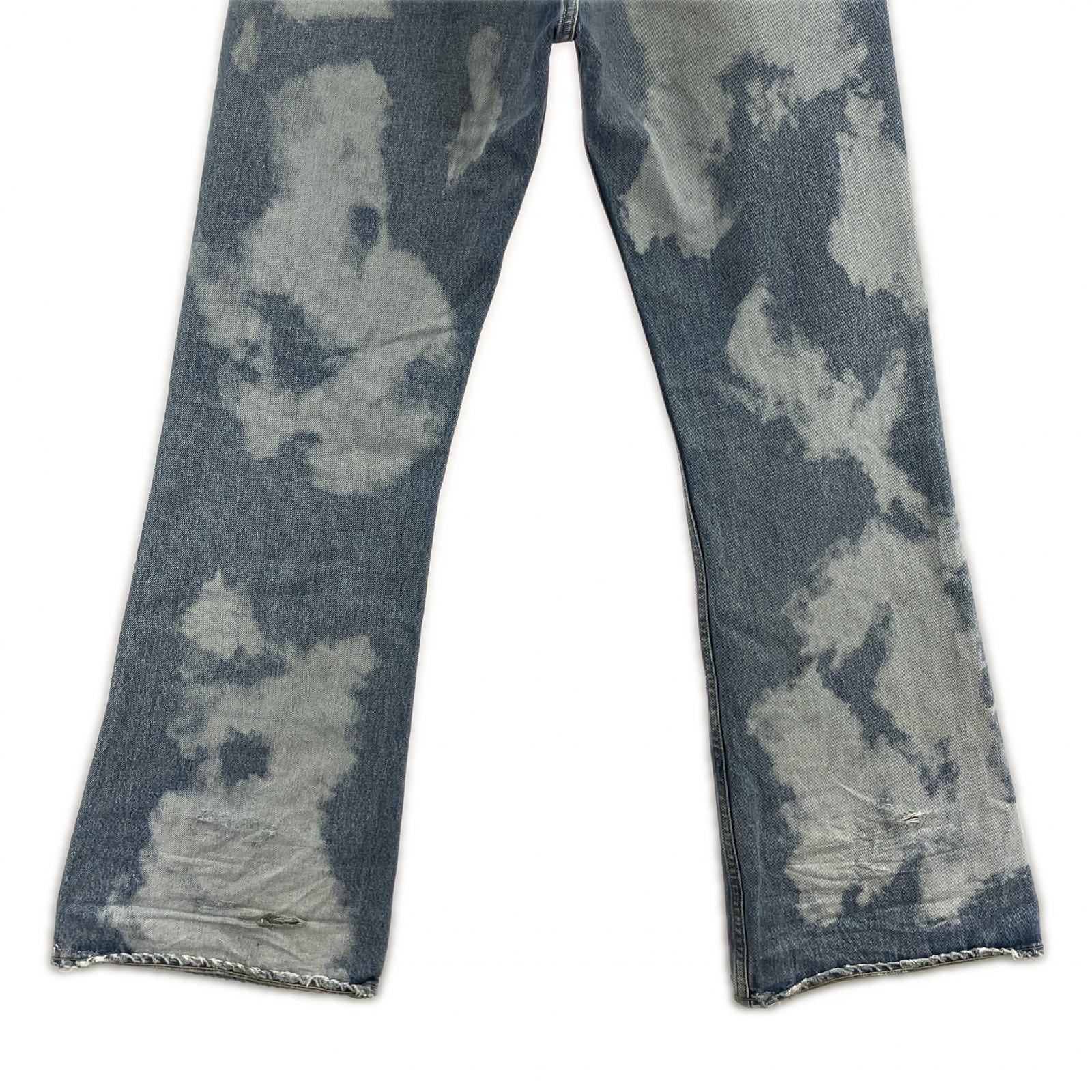 デニムパンツ 23AW bleach flare denim pants(31) 31