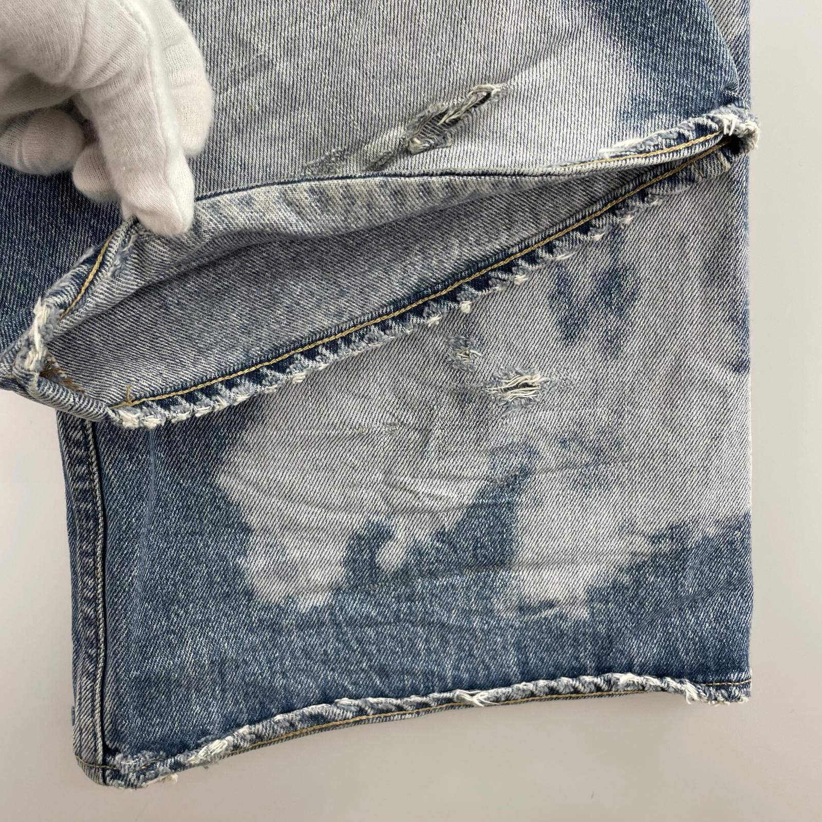 デニムパンツ 23AW bleach flare denim pants(31) 31