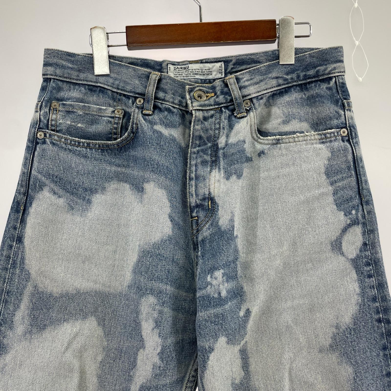 デニムパンツ 23AW bleach flare denim pants(31) 31