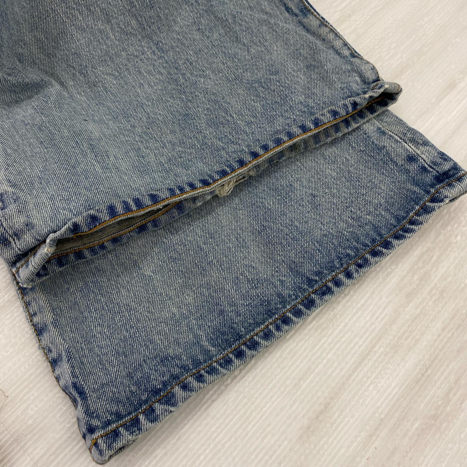 デニムパンツ FADED BELL-BOTTOM DENIM PANTS (34) 34 ブルー