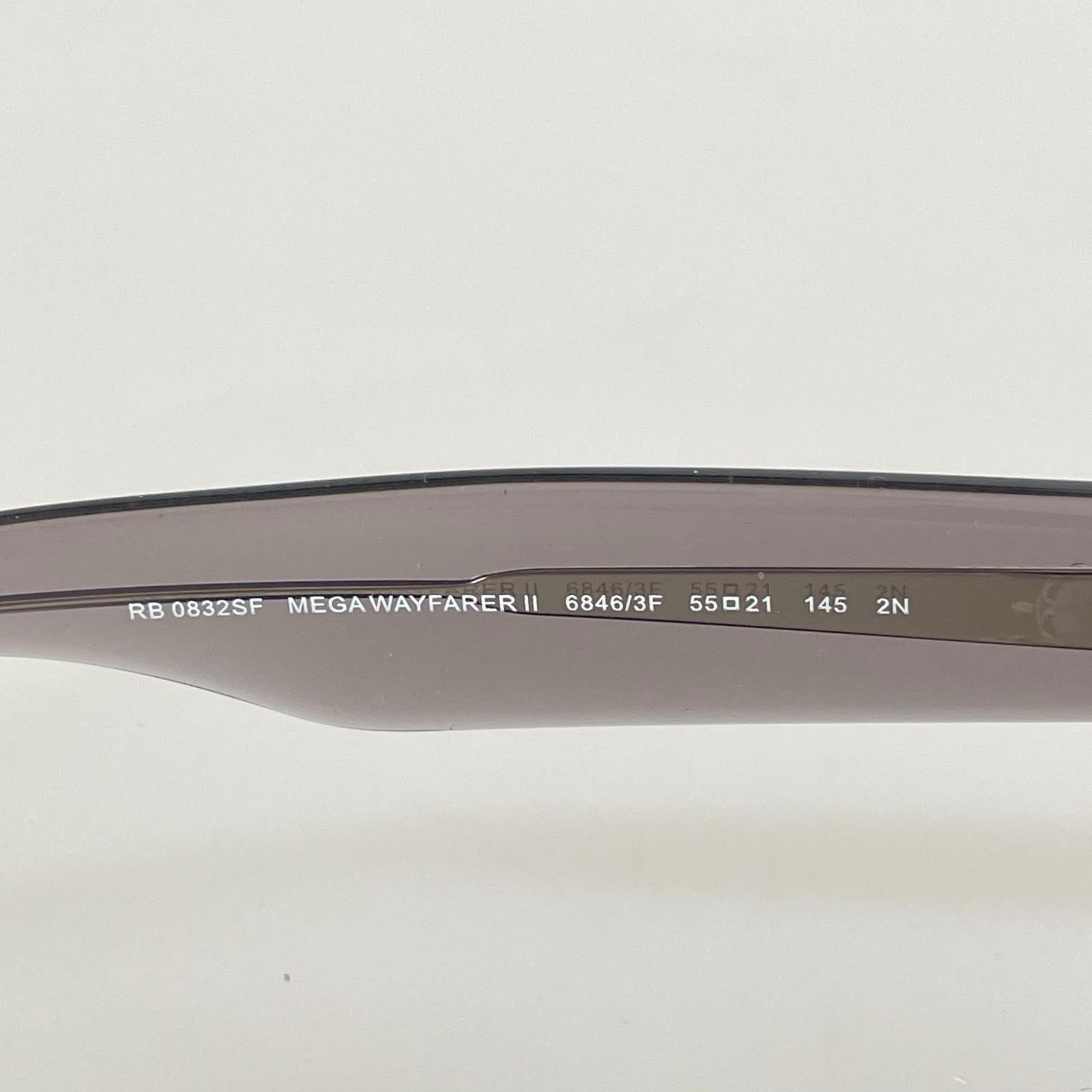 その他アクセサリー MEGA WAYFARER Ⅱ 55□21 グレー