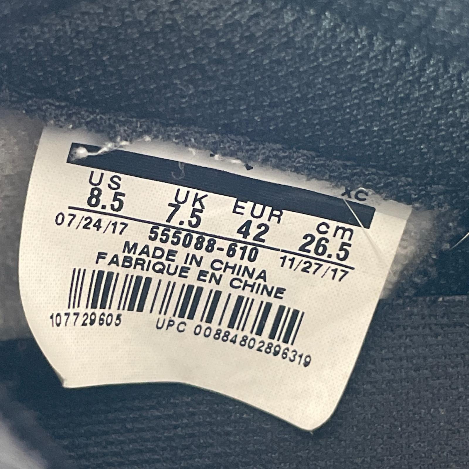 スニーカー AJ1 RETRO HIGH OG Bred Toe-26.5 26.5cm (US8 1/2 UK8 EU43)