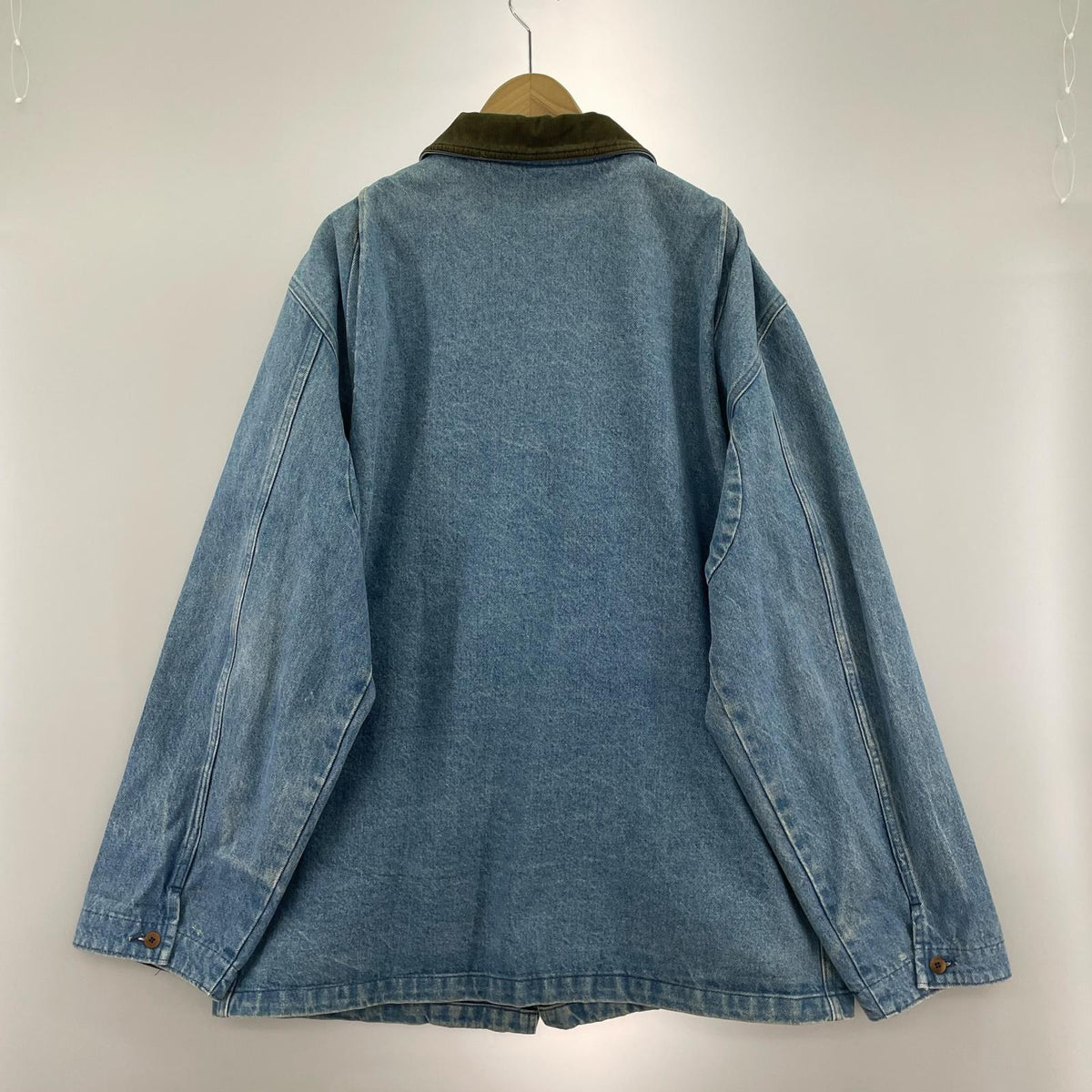 デニムジャケット 80S デニムカバーオール (L) L ブルー