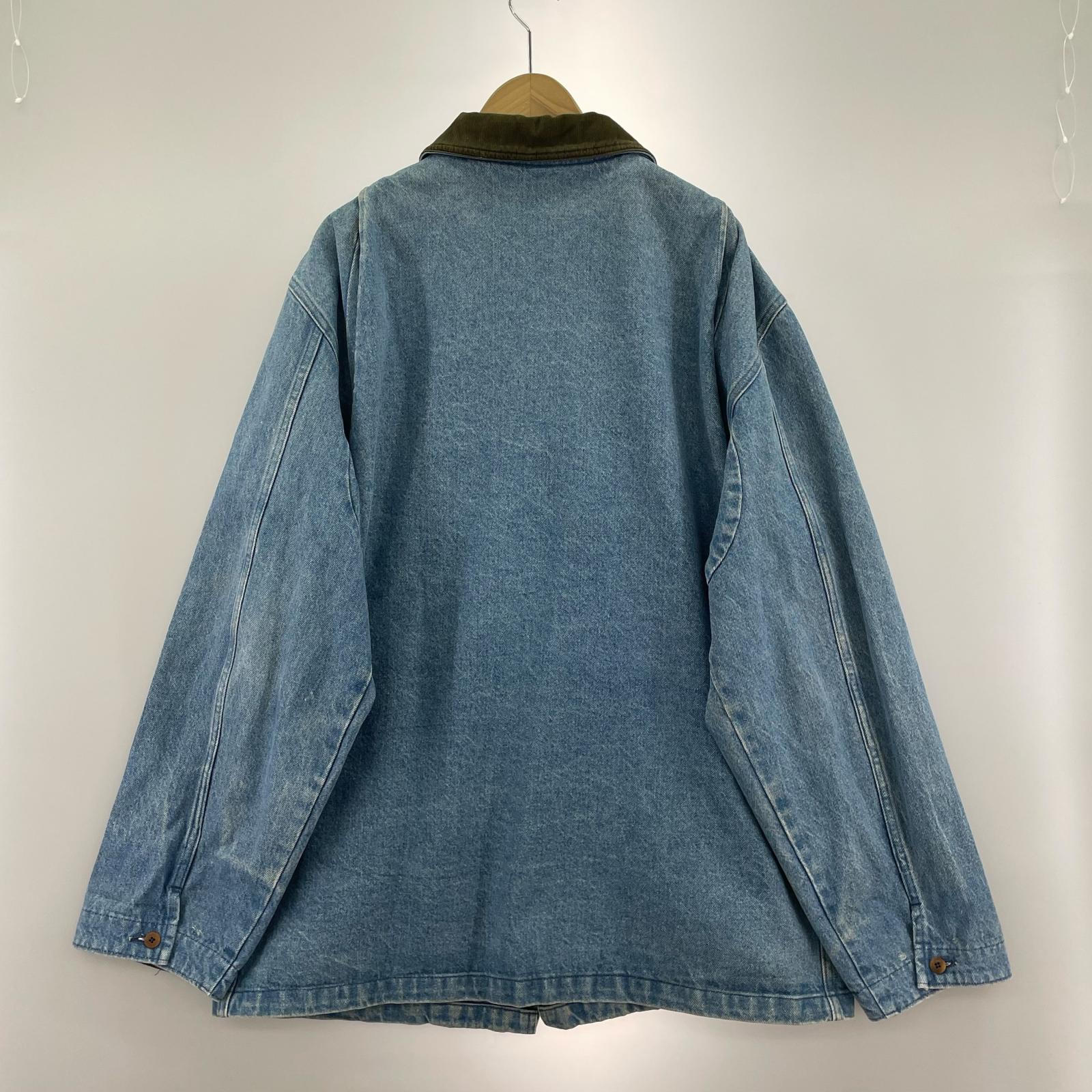 デニムジャケット 80S デニムカバーオール (L) L ブルー