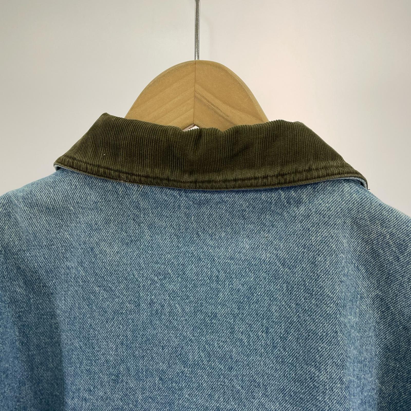 デニムジャケット 80S デニムカバーオール (L) L ブルー