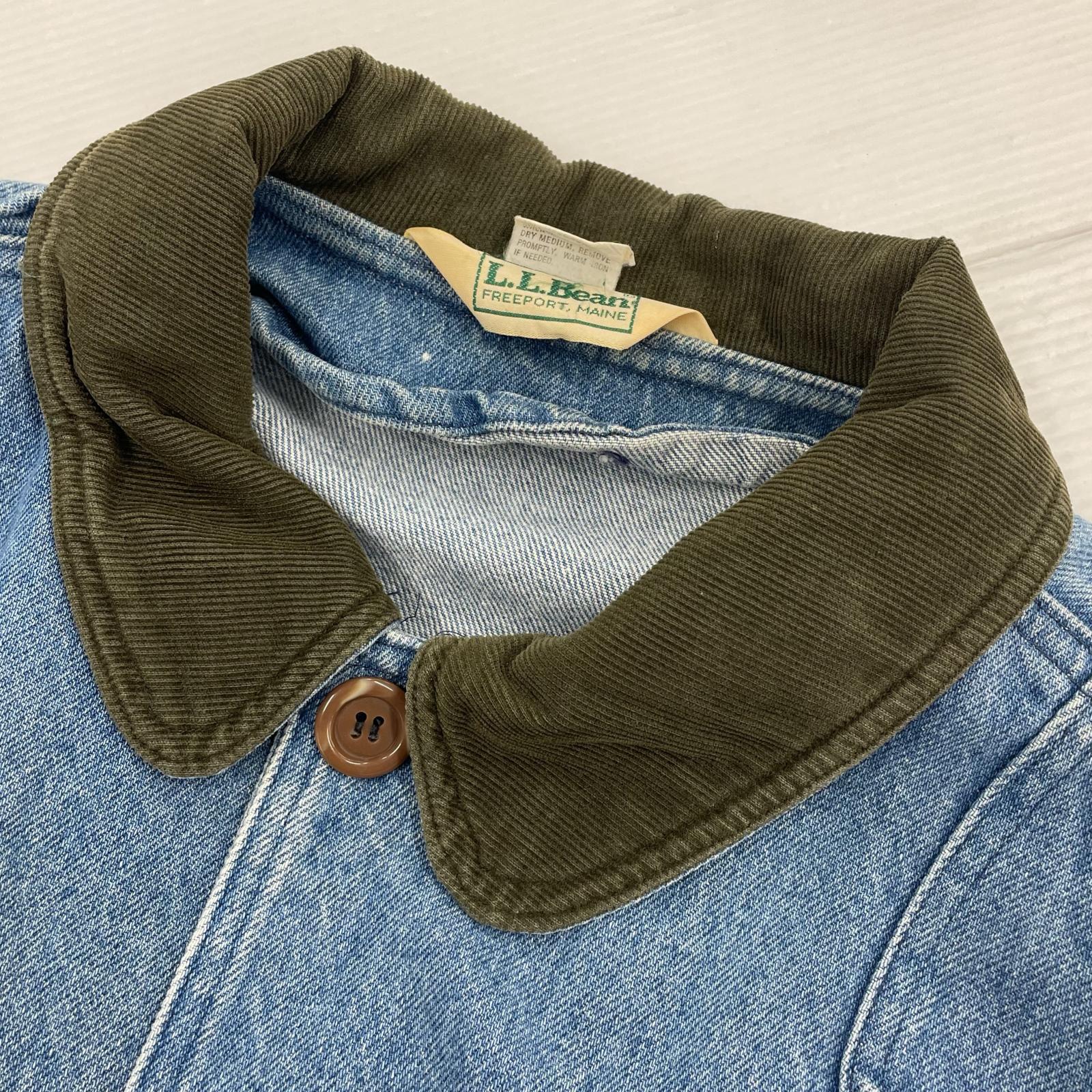 デニムジャケット 80S デニムカバーオール (L) L ブルー