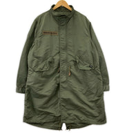 ジャケット ×ALPHA INDUSTRIES ミリタリーコート S カーキ