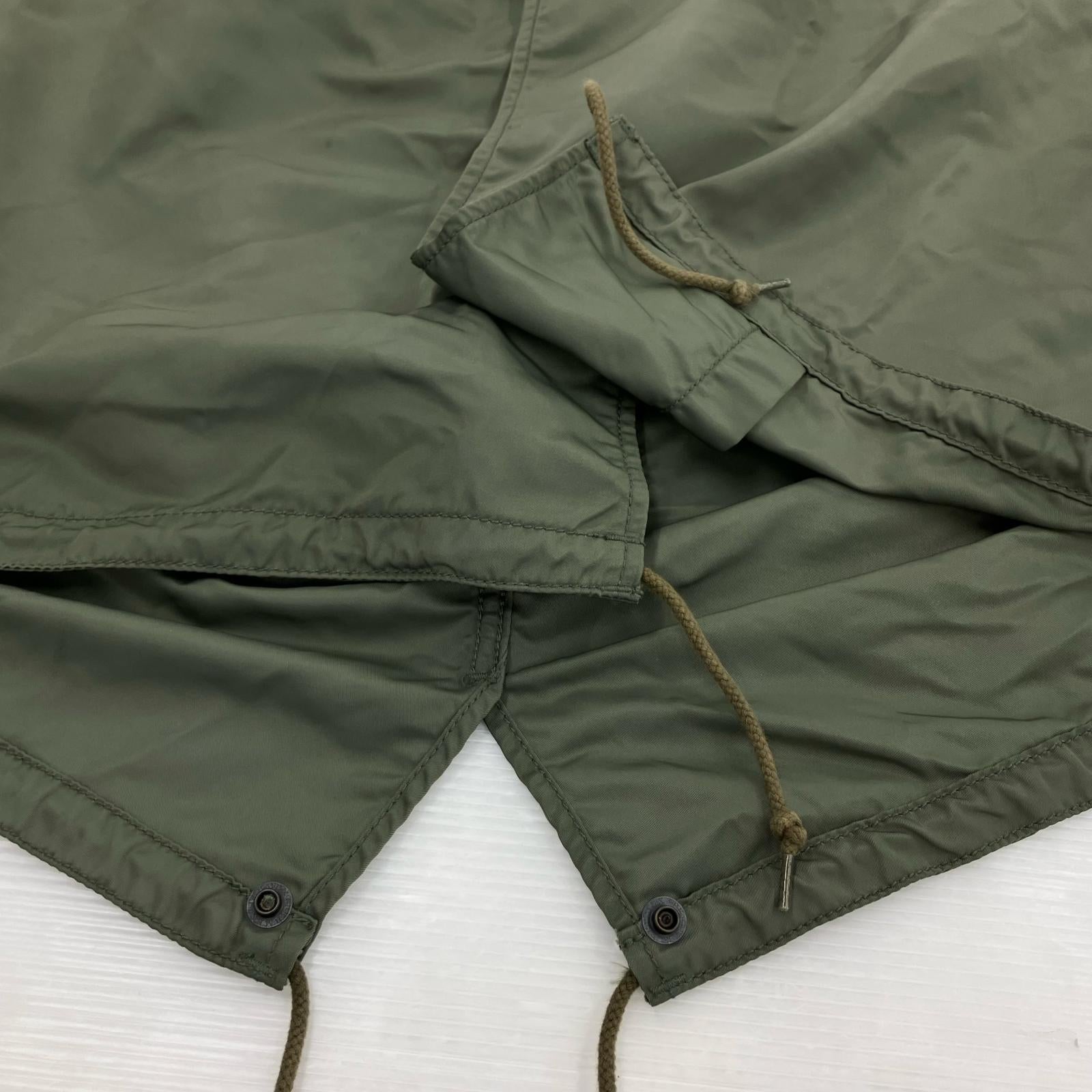 ジャケット ×ALPHA INDUSTRIES ミリタリーコート S カーキ