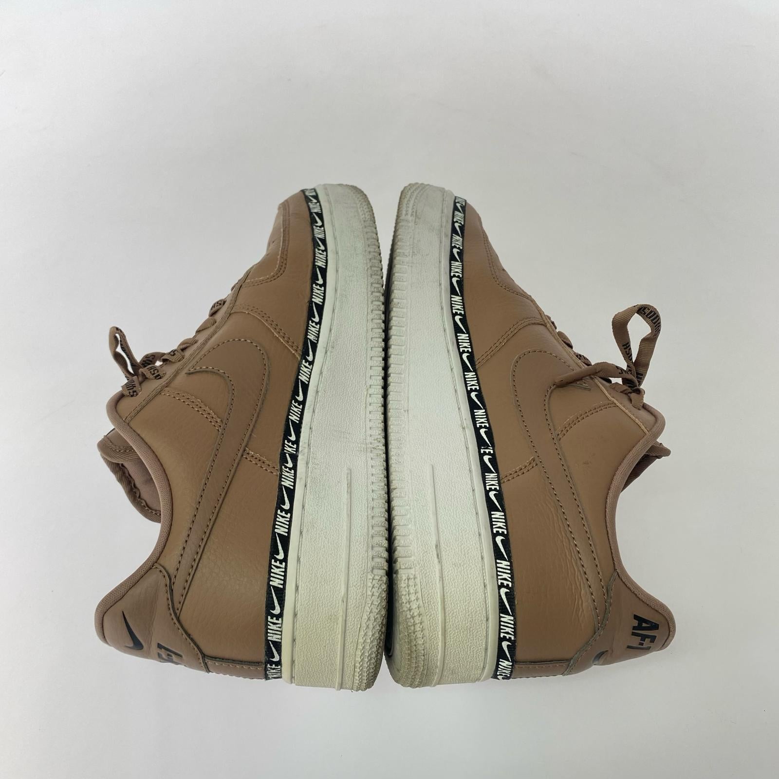 スニーカー WMNS AIR FORCE 1 SE PREMIUM 24.5cm (US6 1/2 UK6 EU39) ベージュ