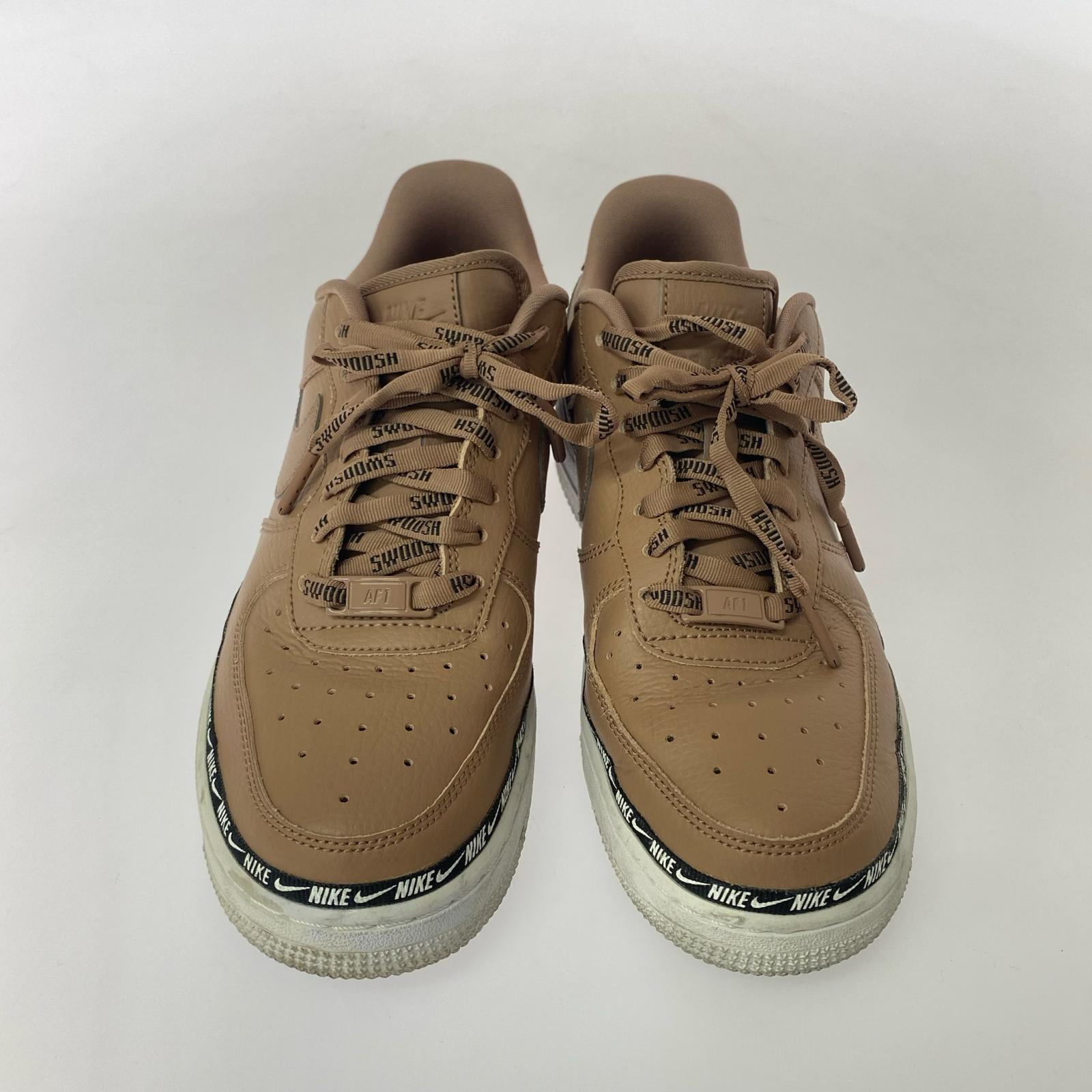 スニーカー WMNS AIR FORCE 1 SE PREMIUM 24.5cm (US6 1/2 UK6 EU39) ベージュ