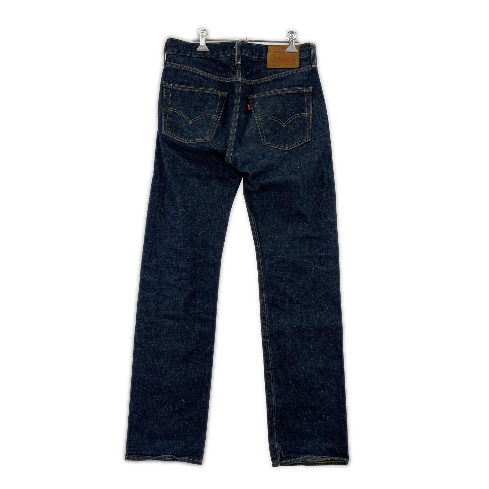 デニムパンツ 501 LEVI’S ORIGINAL SCANTRON SELVEDGE ブルー