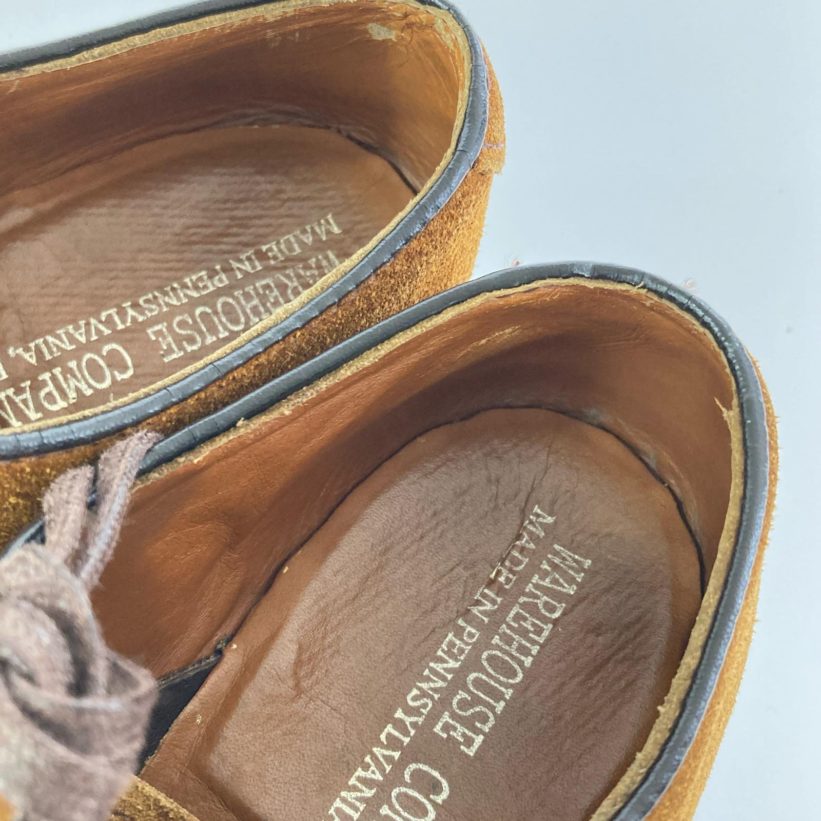 シューズ SUEDE COVE SHOES ブラウン ブラウン