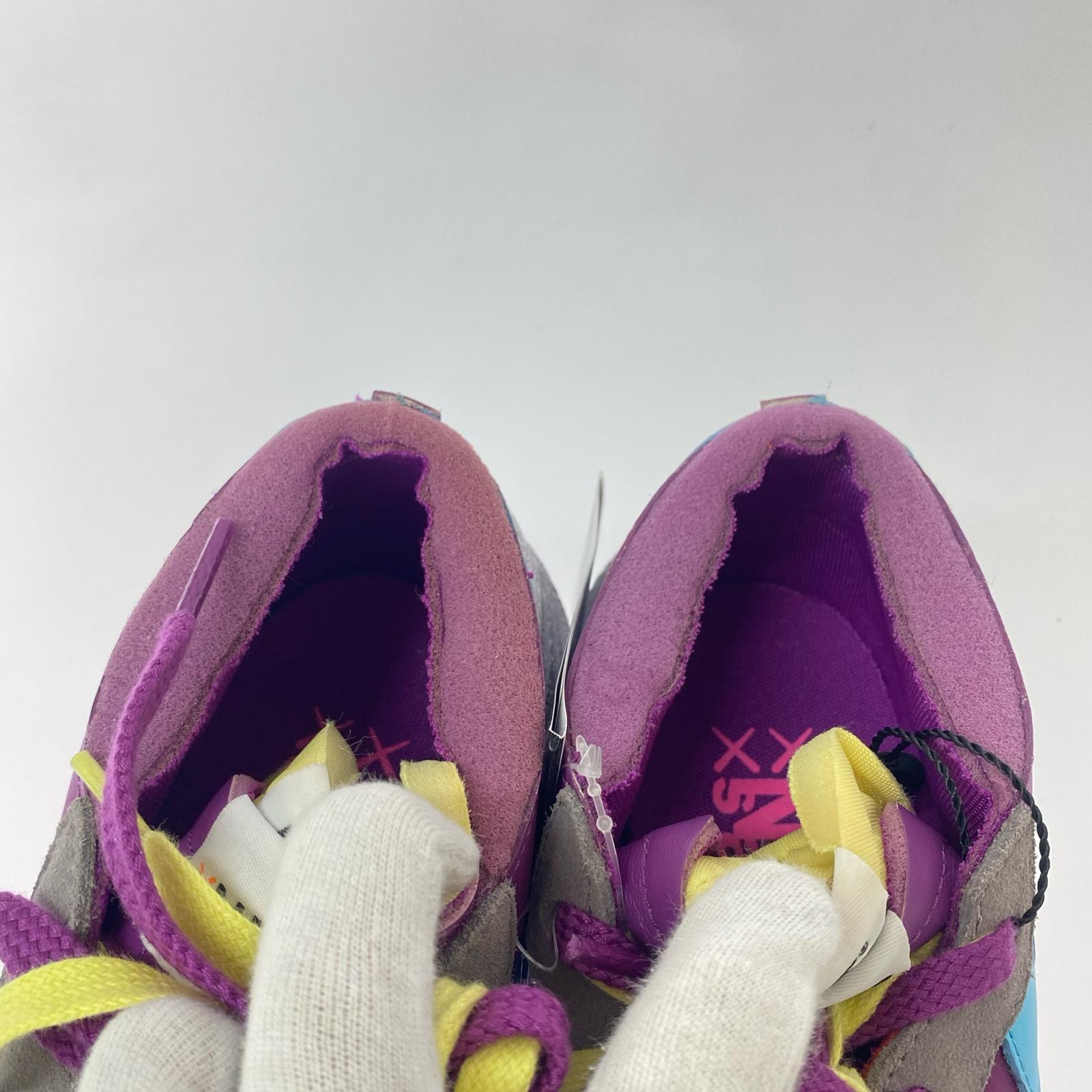 スニーカー ×sacai BLAZER LOW KAWS 25cm 25cm (US7 UK6 1/2 EU40) パープル