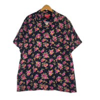 半袖シャツ Supreme Floral Rayon S/S Shirt L 黒 L
