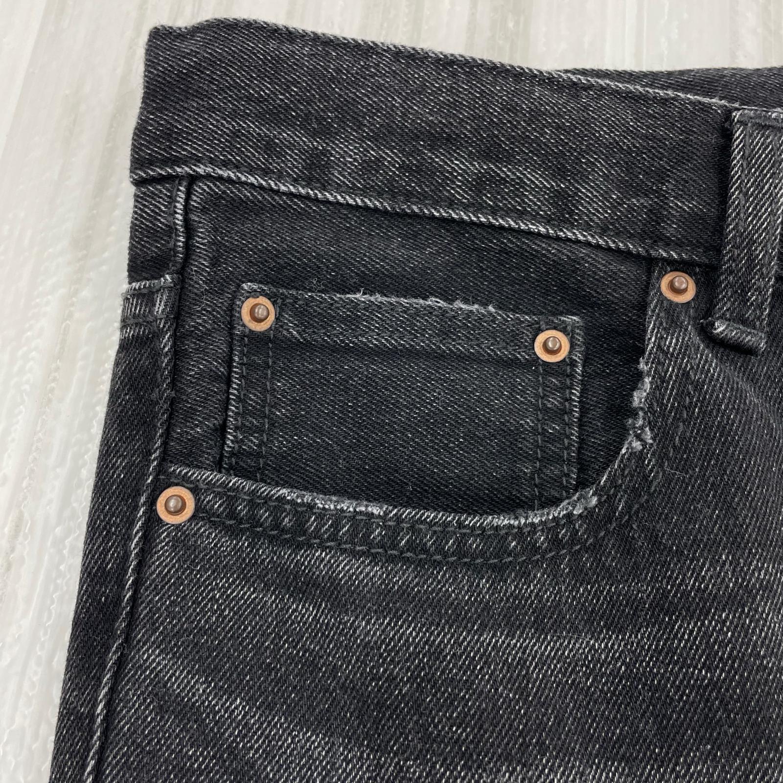 デニムパンツ 黒 0 ブラック