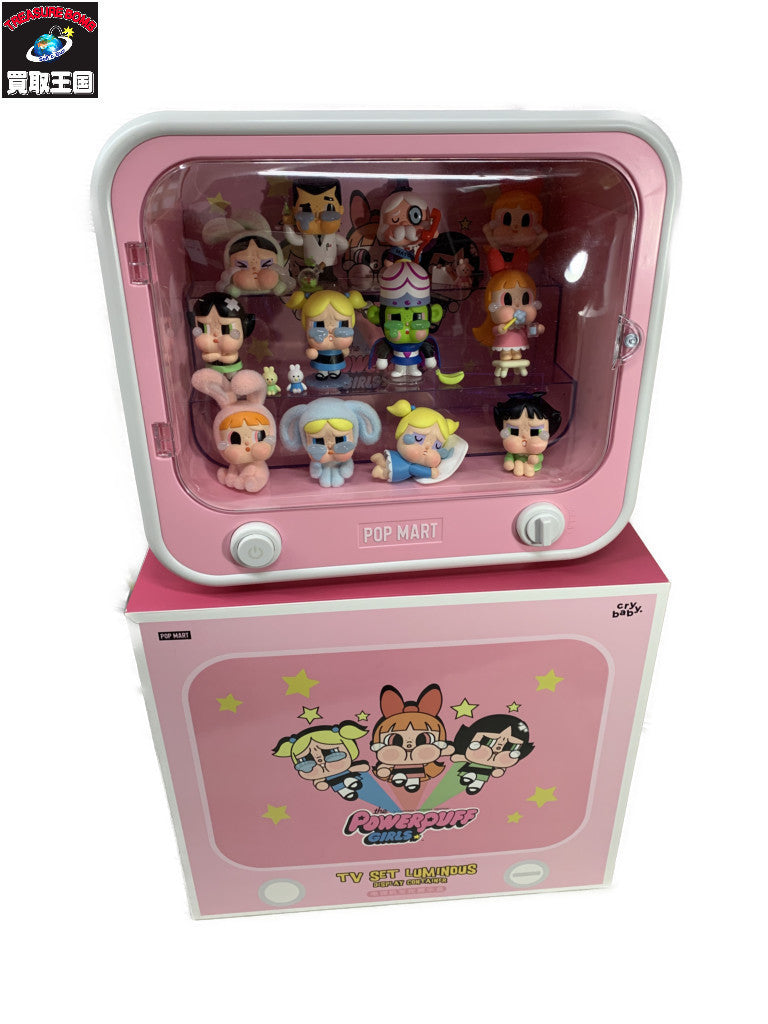 POP MART cry baby. パワーパフガールズ TVセット フィギュア/グッズ