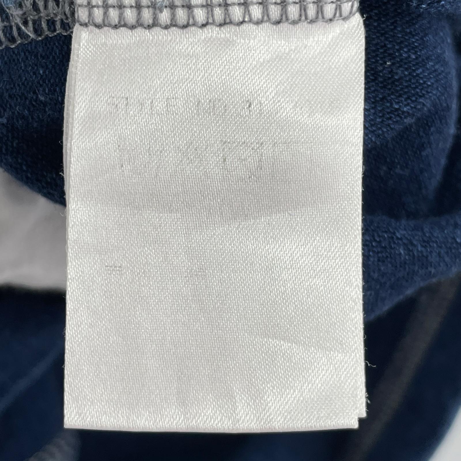半袖Ｔシャツ ポケットレザー ネイビー　s S ブルー