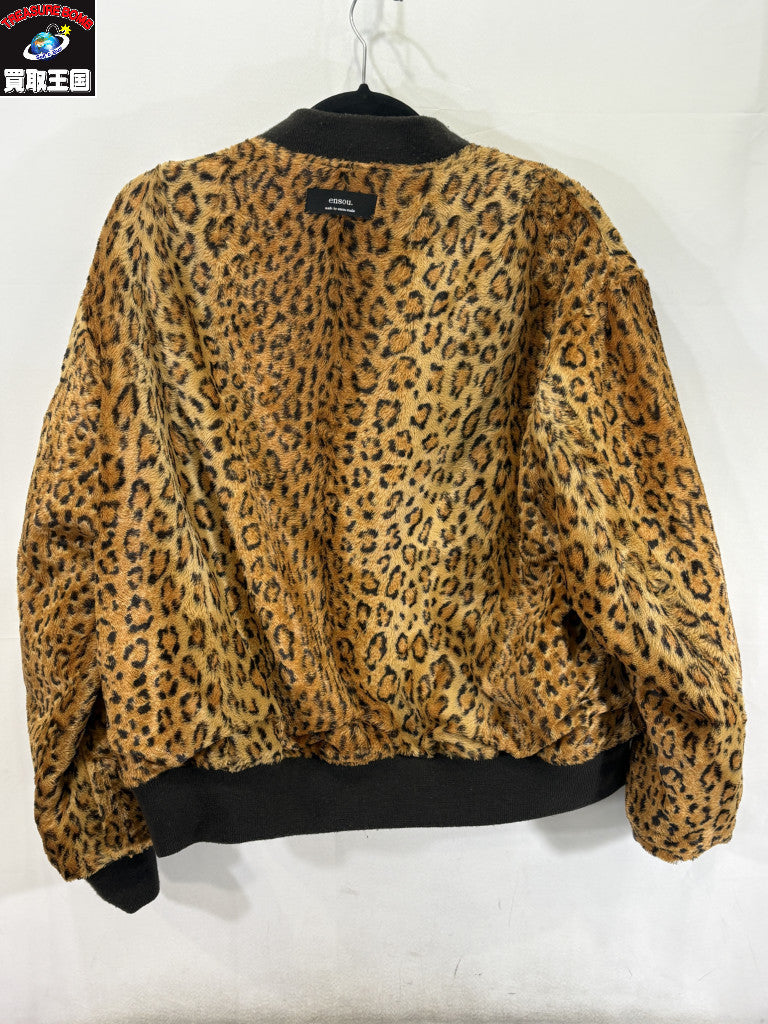 ジャケット ensou. 24AW Reversible Bomber Jacket