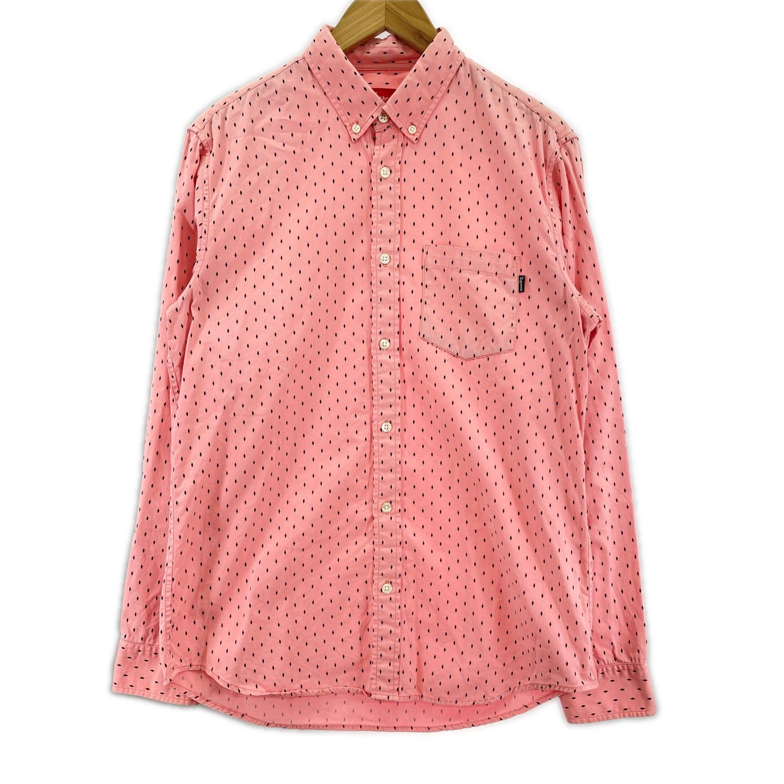 長袖シャツ 13ss ダイヤモンド ピンク M ピンク