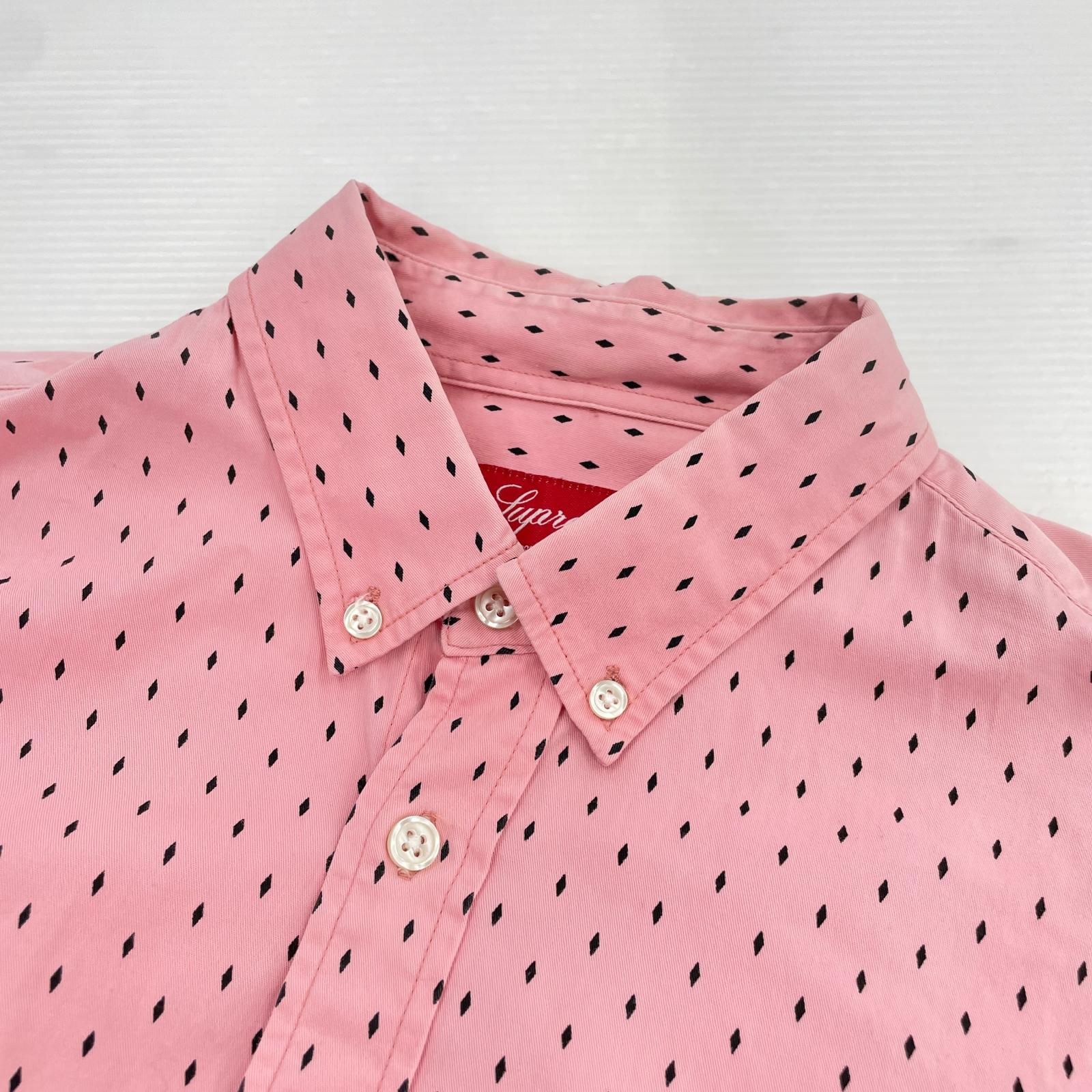 長袖シャツ 13ss ダイヤモンド ピンク M ピンク