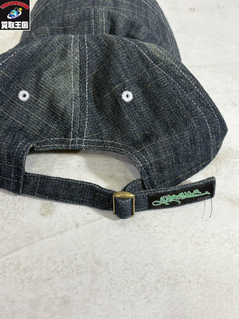 キャップ FADED SLUB DENIM CAP
