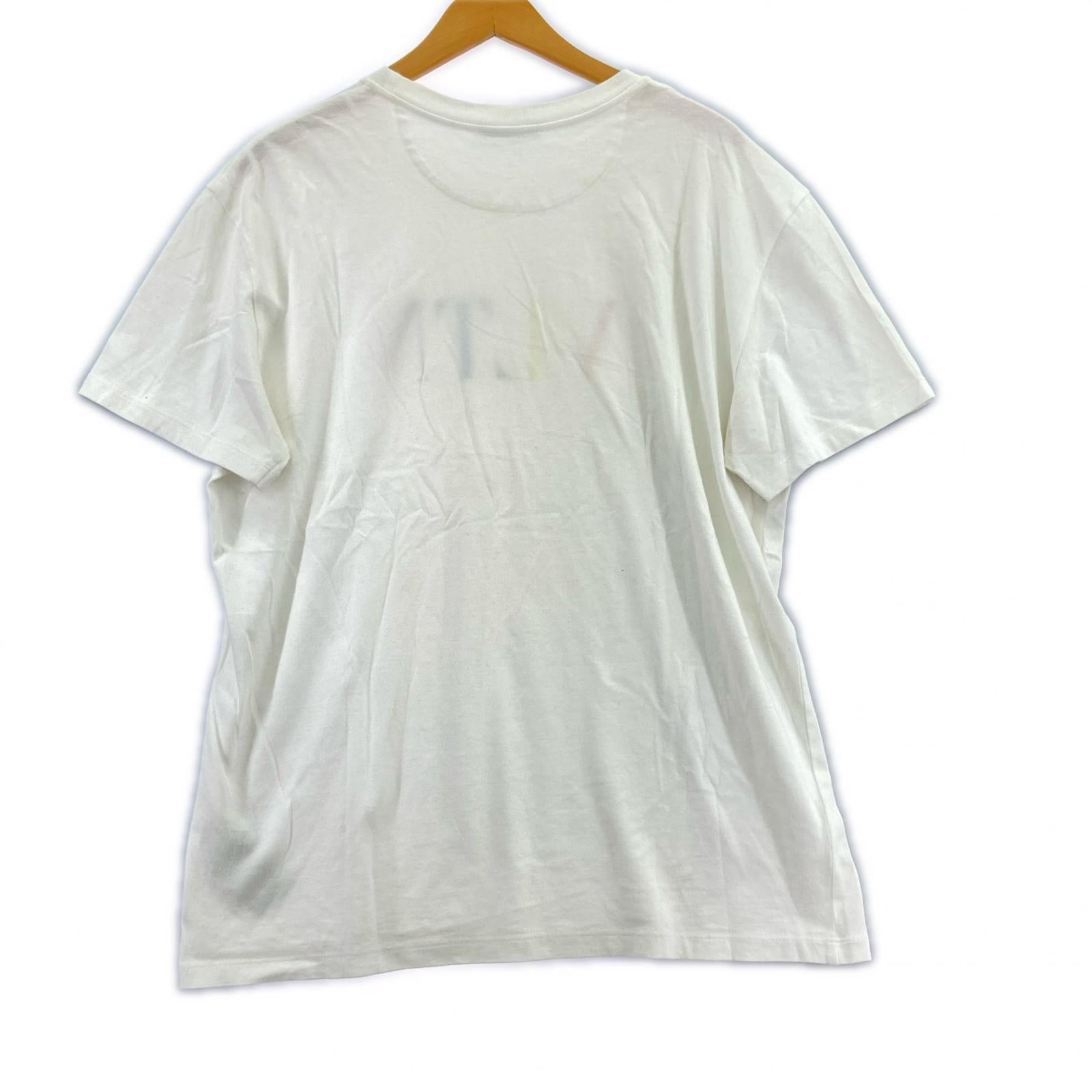 半袖Ｔシャツ VALENTINO T-SHIRT WITH VLTN LOGO PRINT L ホワイト L ホワイト