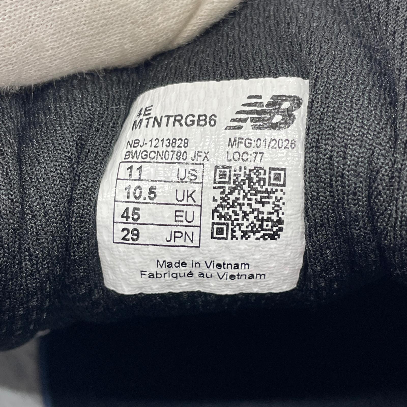 スニーカー NEW BALANCE Dynasoft Nitrel v6 Gore Tex 29.0㎝ 29cm (US11 UK10 1/2 EU48) ブラック