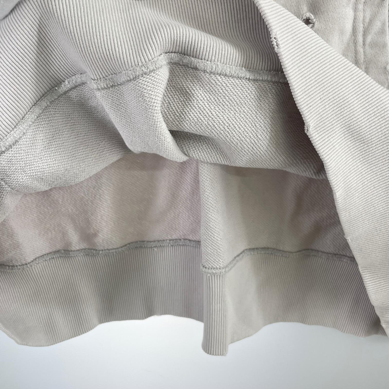 スウェット WS WASHED SWEAT CREWNECK XXL グレー