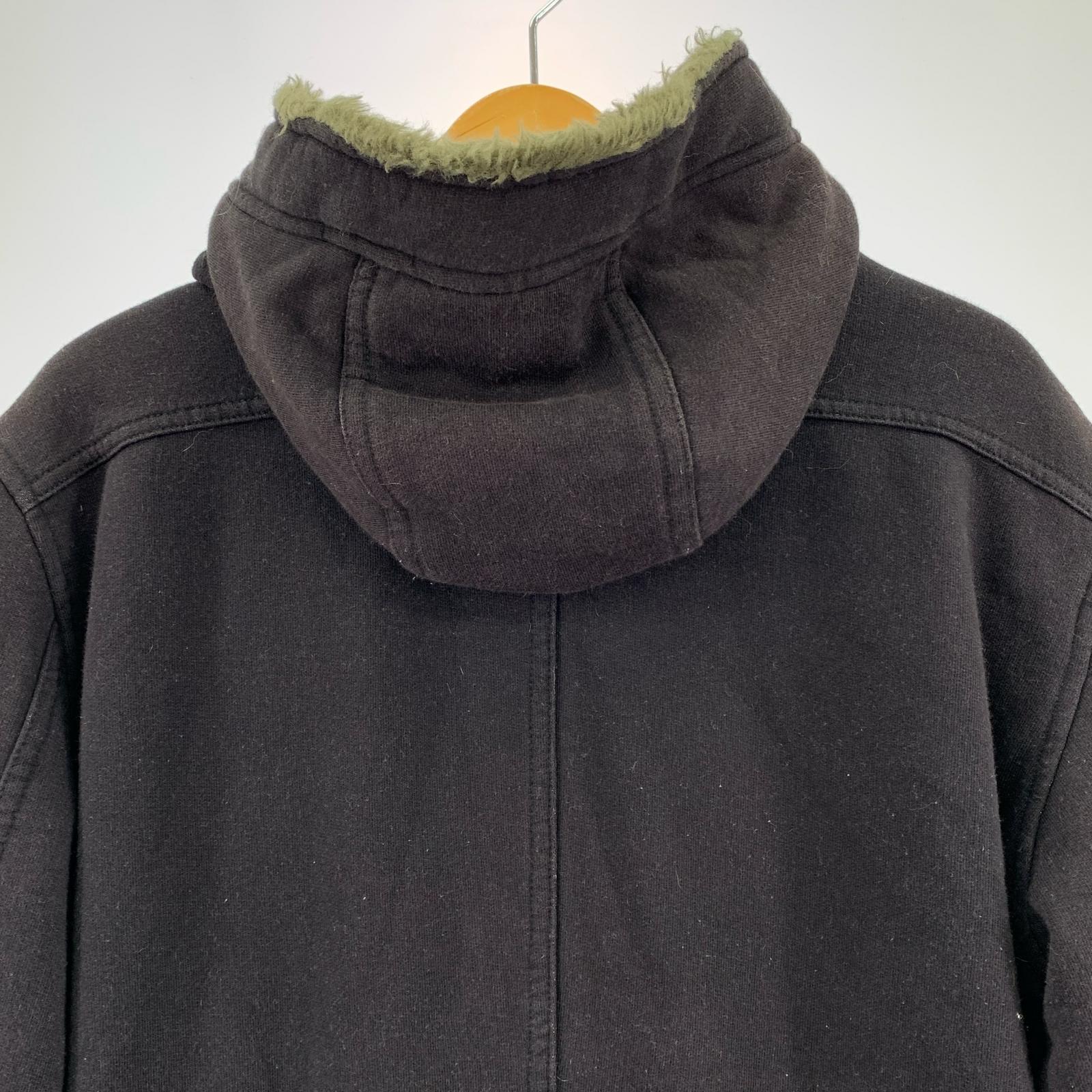パーカー 裏ボア BLK XL ブラック