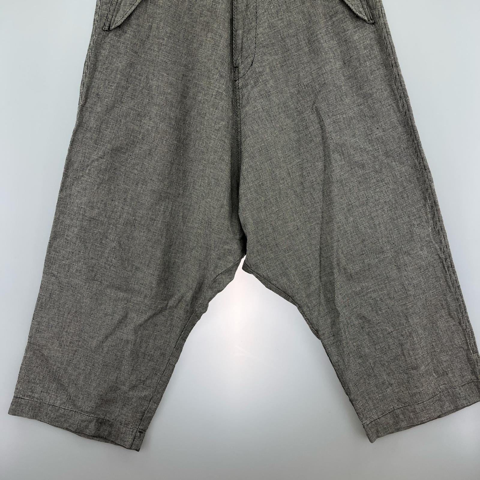 パンツ pour homme 10SS ギンガム サルエル (2) 2 グレー