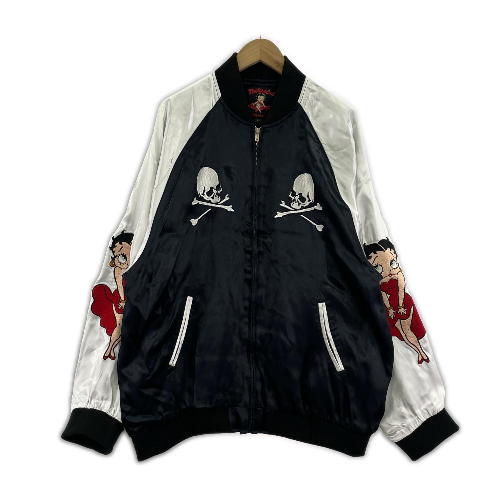 ジャケット MASTERMIND WORLD Betty Boop スカジャン L L