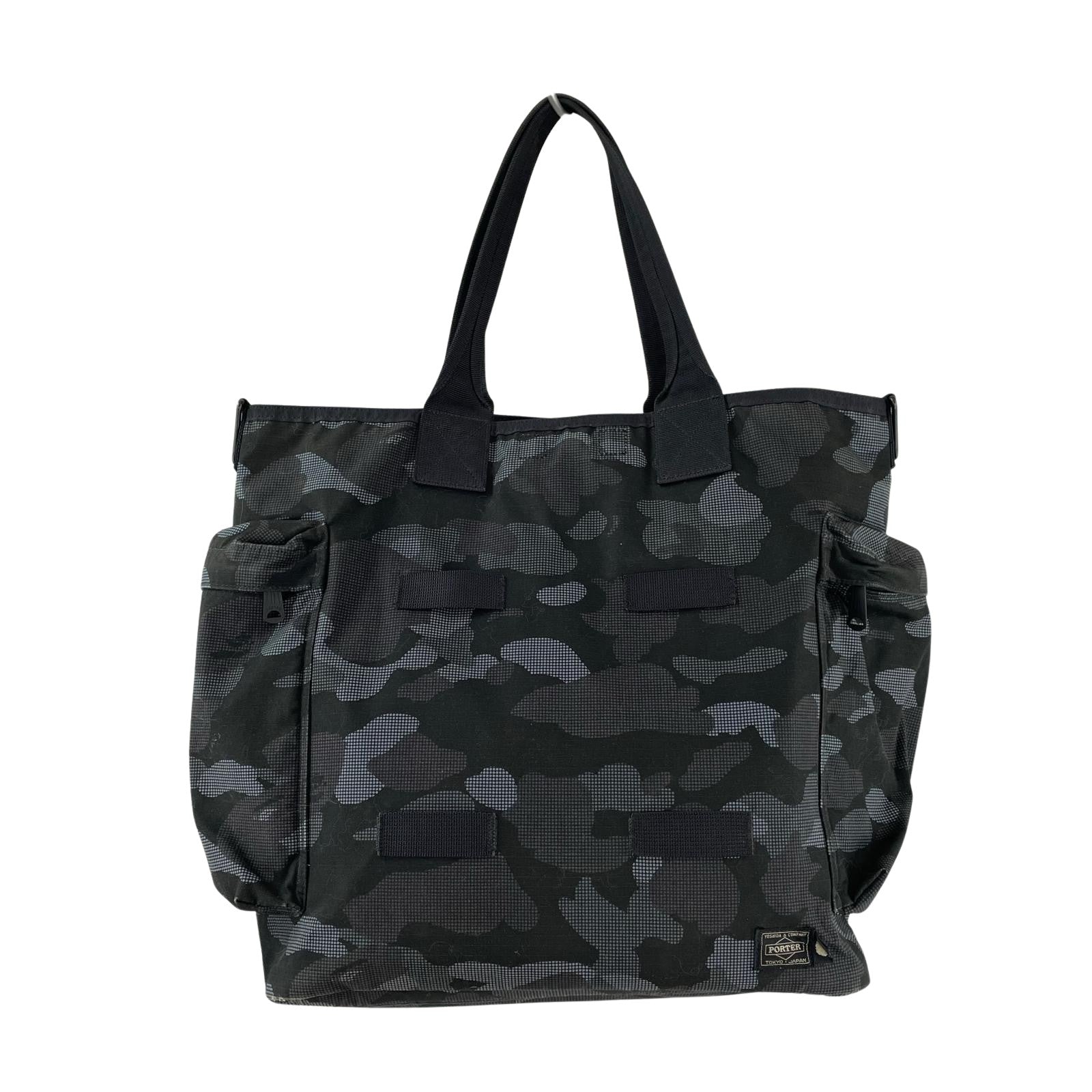 その他バッグ PORTER/CAMO TOTE BAG ブラック