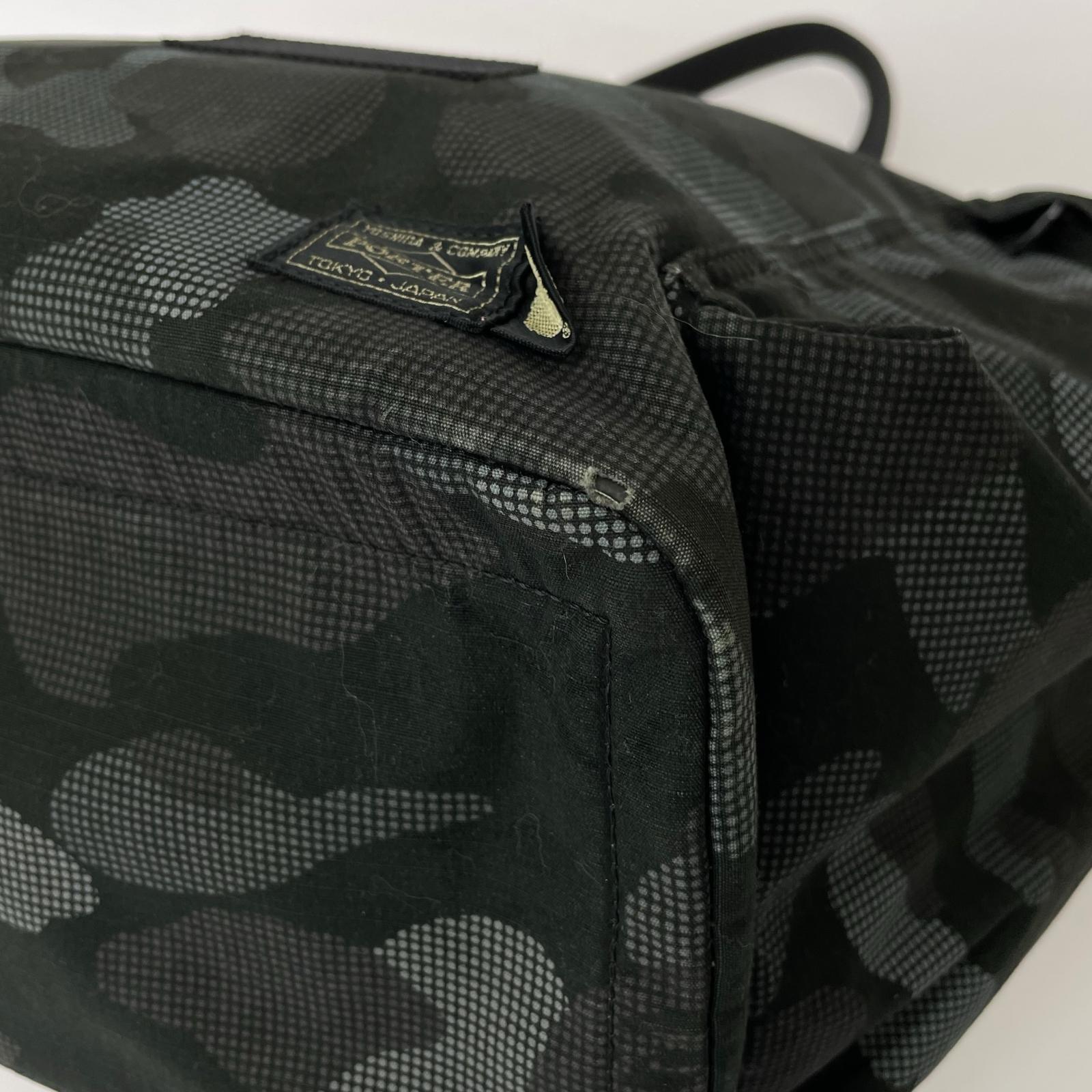 その他バッグ PORTER/CAMO TOTE BAG ブラック