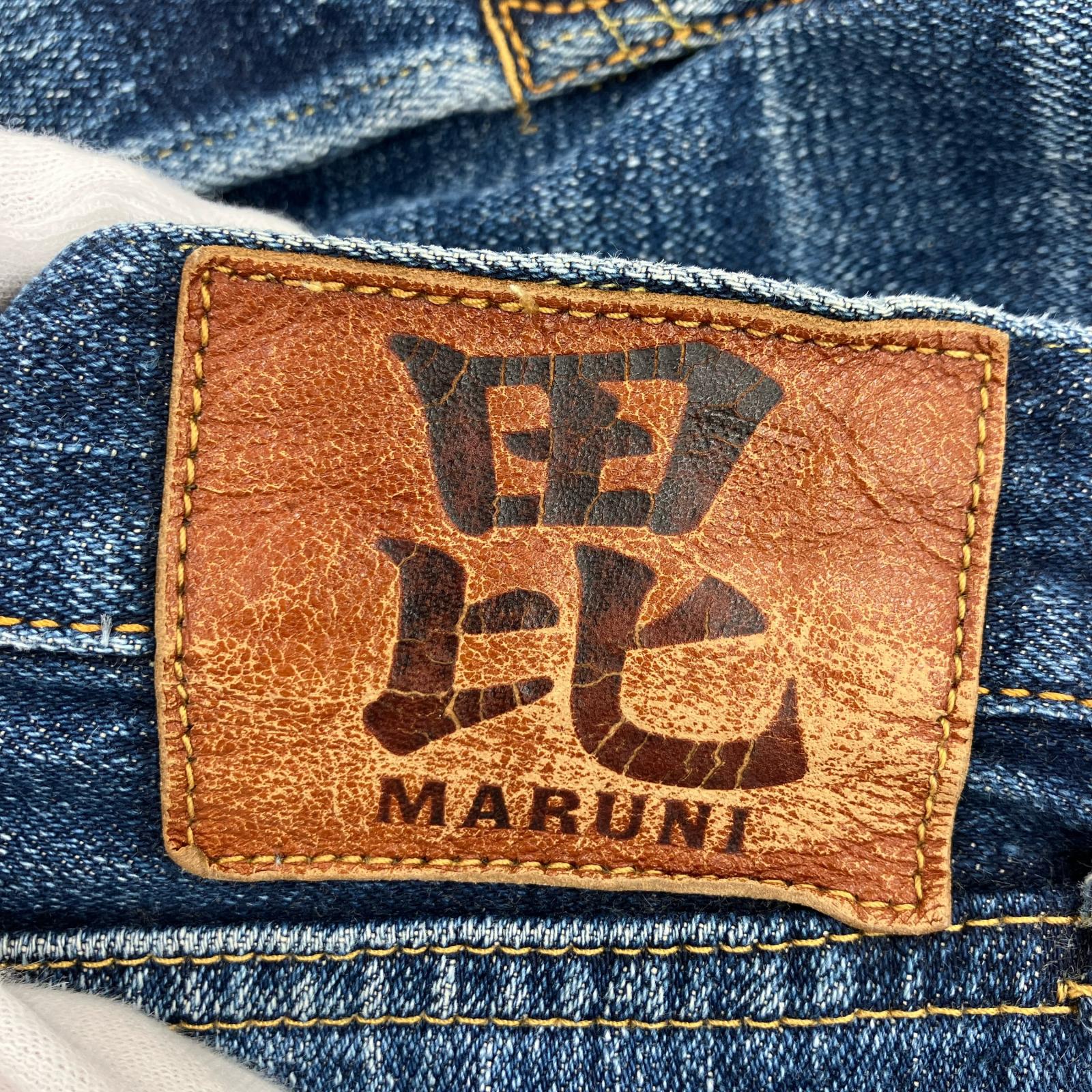 デニムパンツ MARUNI JEANS 毘沙門天 BI-18536