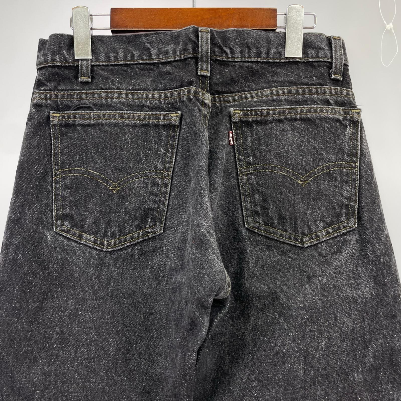 デニムパンツ 00S ボタン裏532 後染めブラックデニムパンツ 30 ブラック