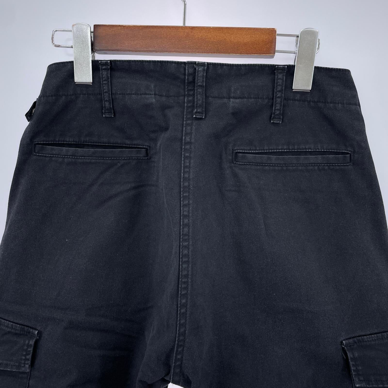 パンツ カーゴパンツ ブラック S ブラック