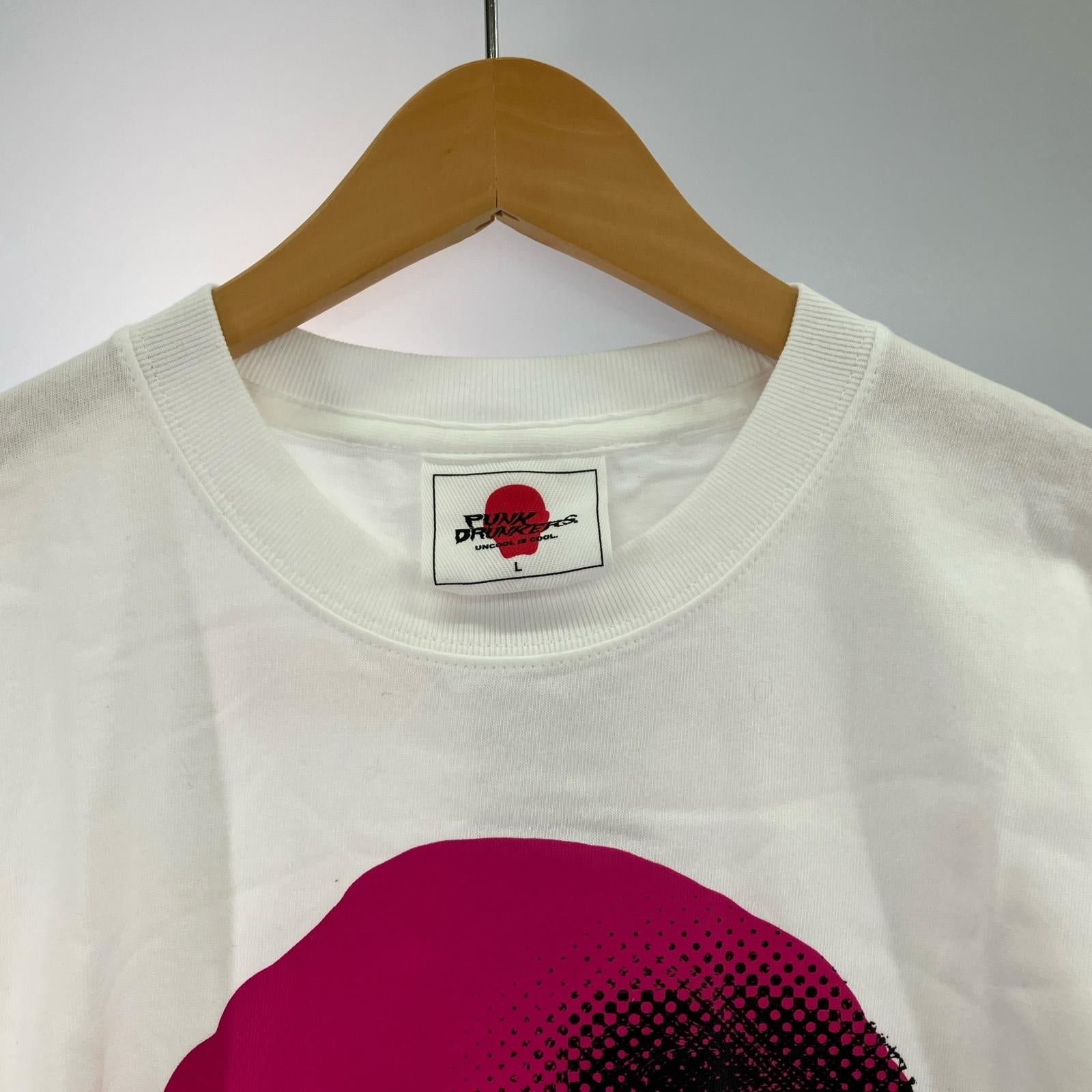 半袖Ｔシャツ PUNK DRUNKERS/デヴィスカルノ/白/L L