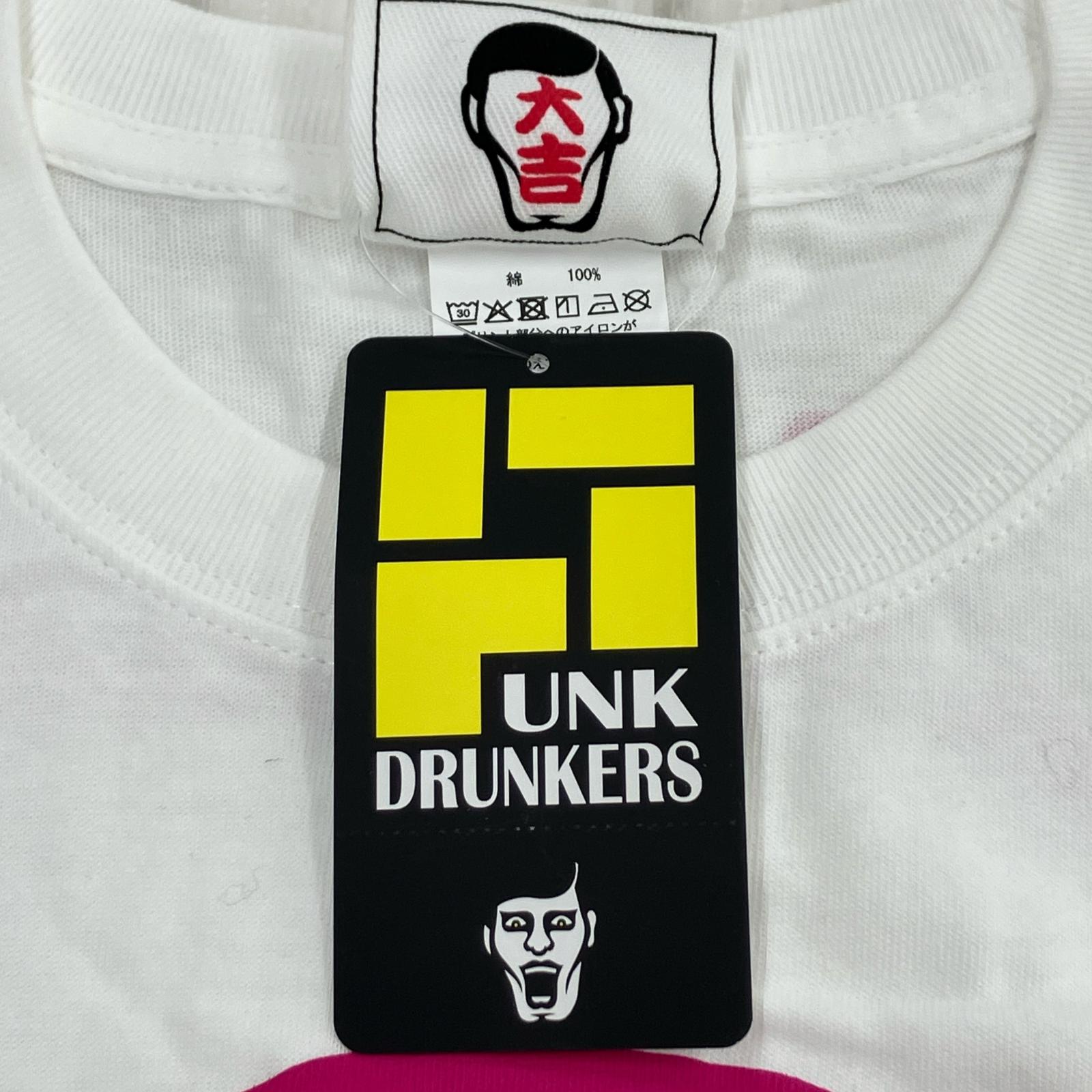 半袖Ｔシャツ PUNK DRUNKERS/デヴィスカルノ/白/L L