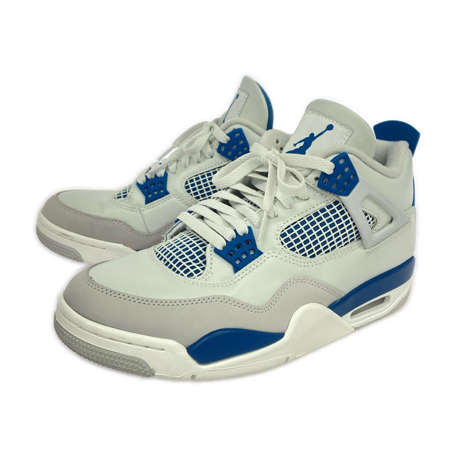 スニーカー Air Jordan 4 Retro Industrial Blue 27cm (US9 UK8 1/2 EU44) ホワイト