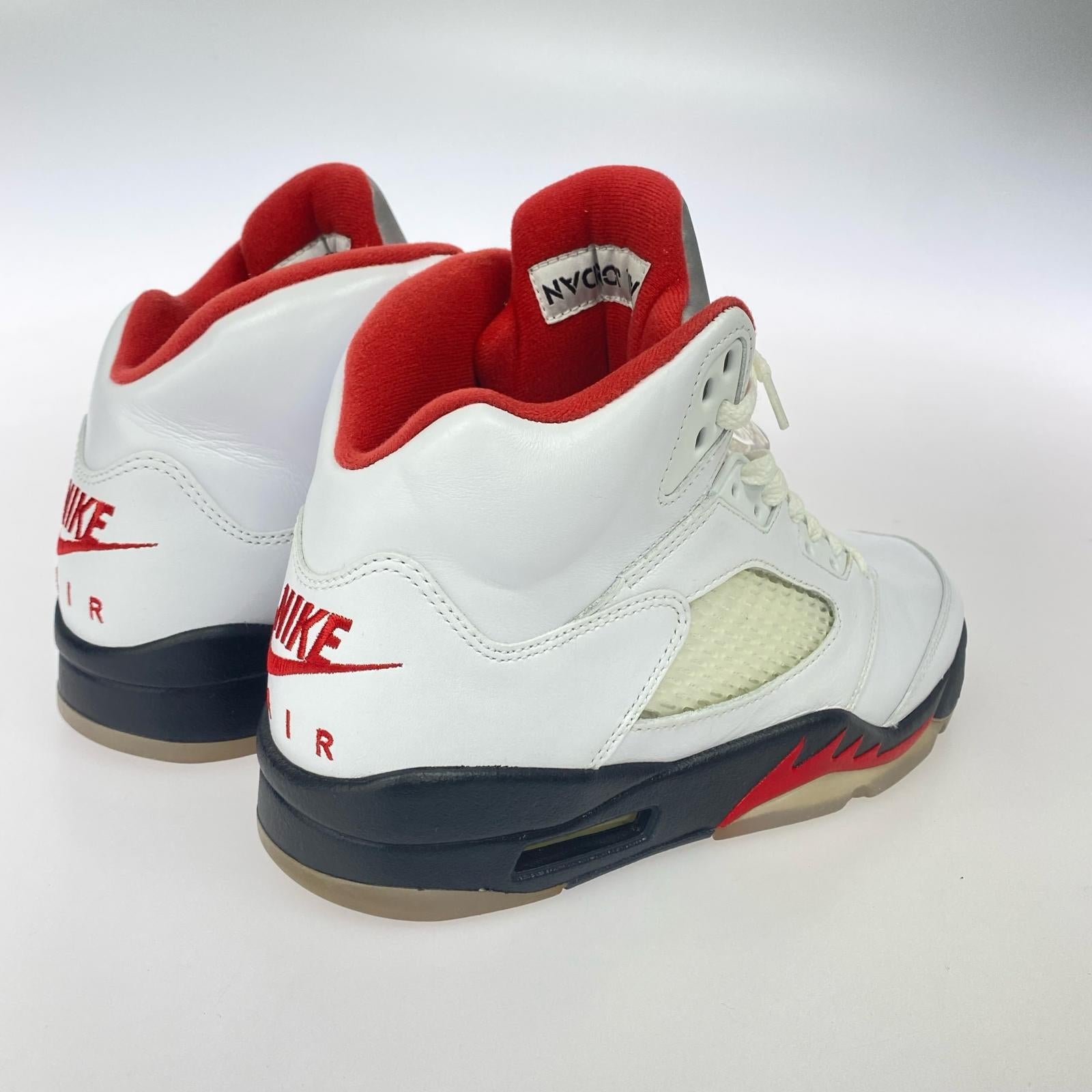 スニーカー Air Jordan 5 Retro Fire Red 26cm (US8 UK7 1/2 EU42) ホワイト
