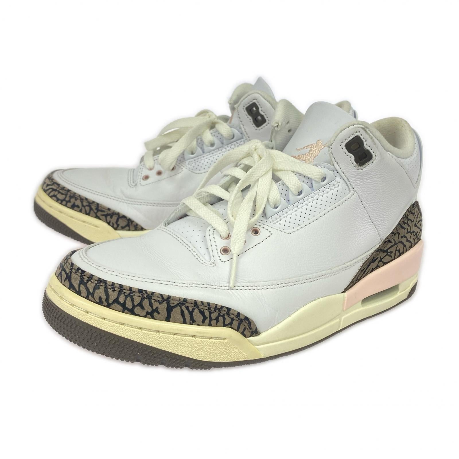 スニーカー Women's Air Jordan 3 Dark Mocha 27.5cm (US9 1/2 UK9 EU45) ホワイト