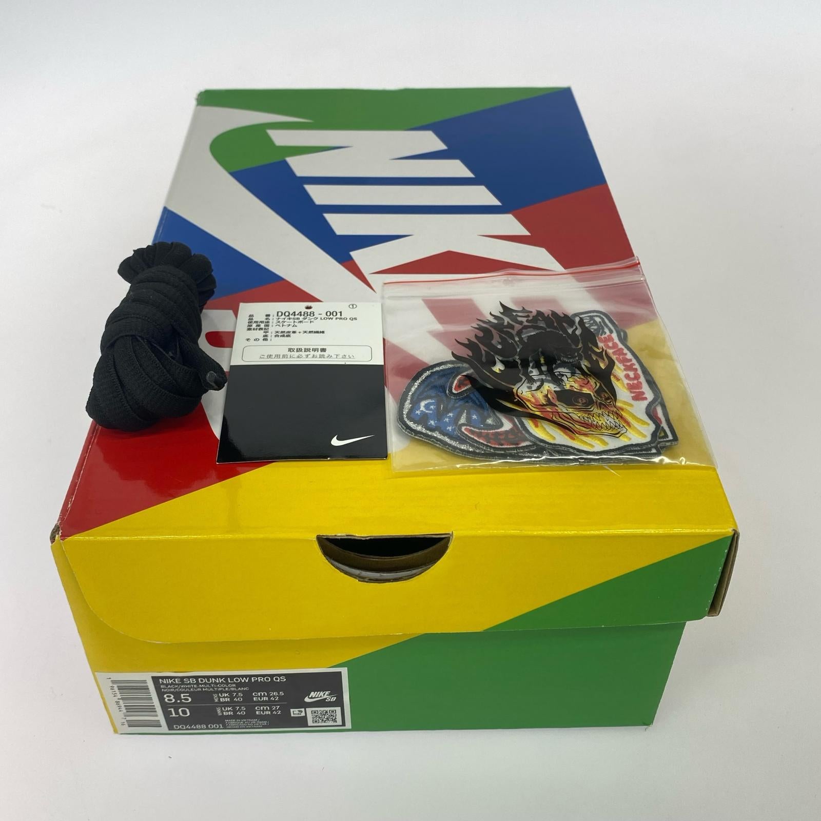 スニーカー ×Neck face Dunk Low Multi Color 26.5cm (US8 1/2 UK8 EU43)