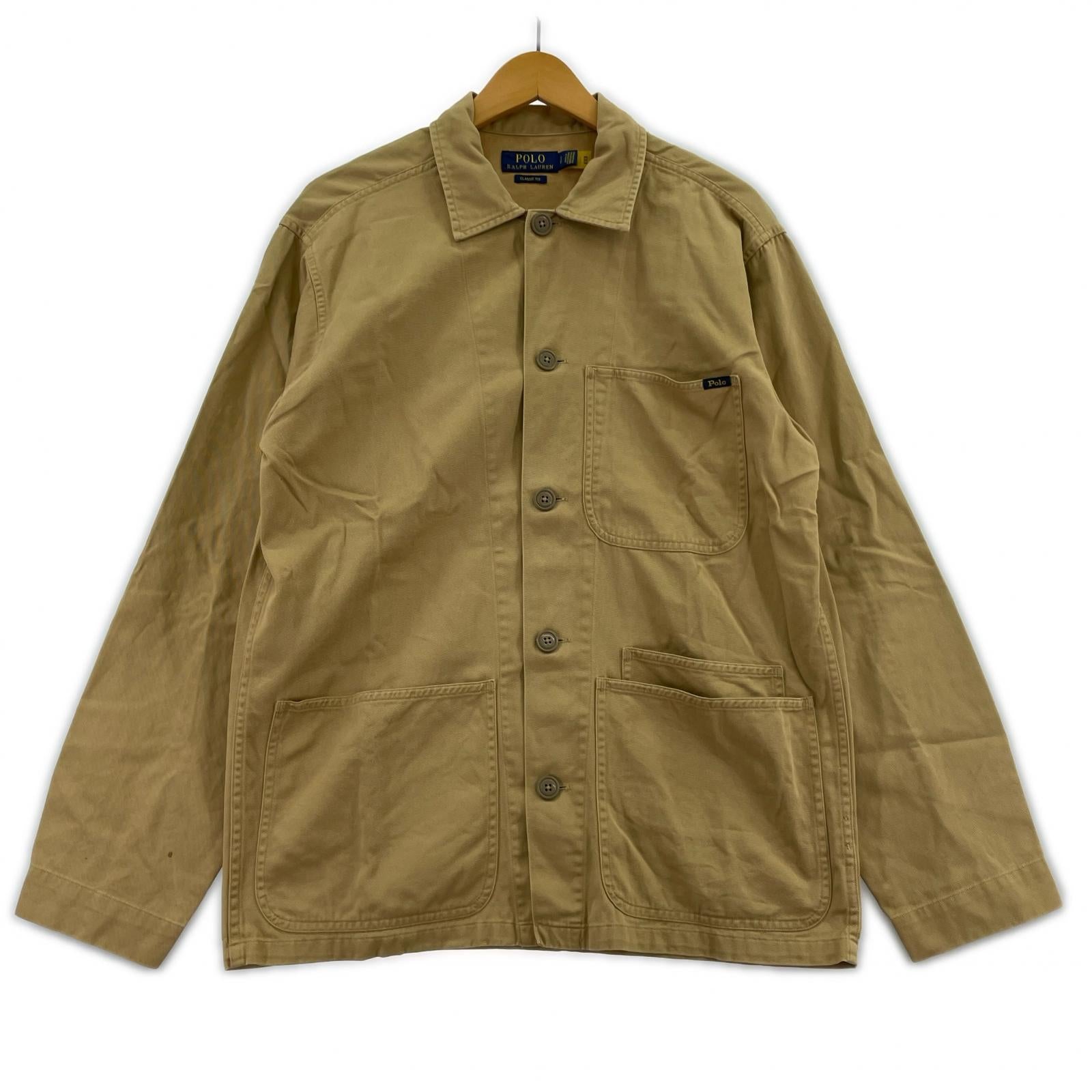 ジャケット CLASIC FIT カバーオールジャケット S ベージュ S ベージュ