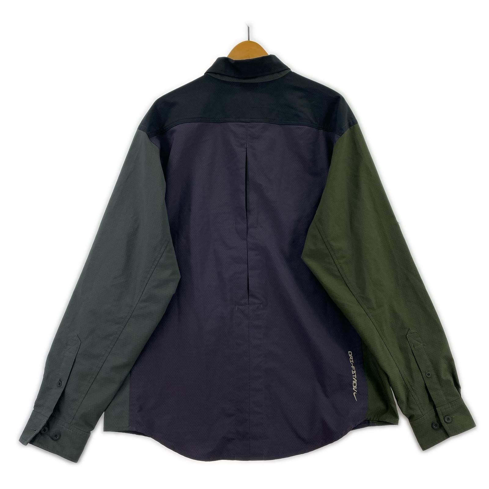 長袖シャツ ACG NRG DF UV WTCHMN L/S TOP/紺緑 LL